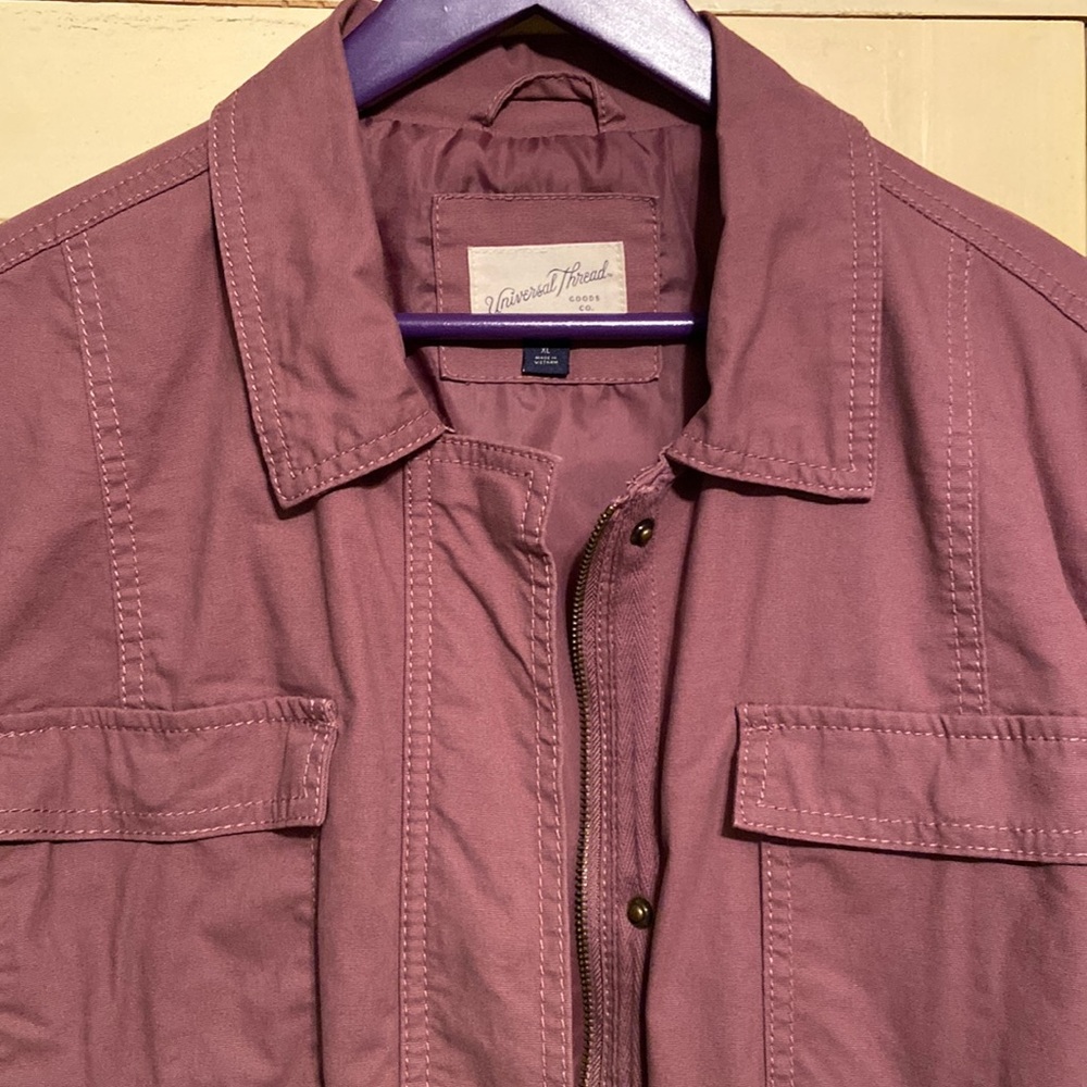 Lined utility jacket-like new!